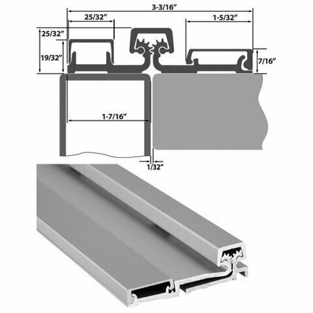 STRYBUC Full Surface Continuous Hinge 8-639